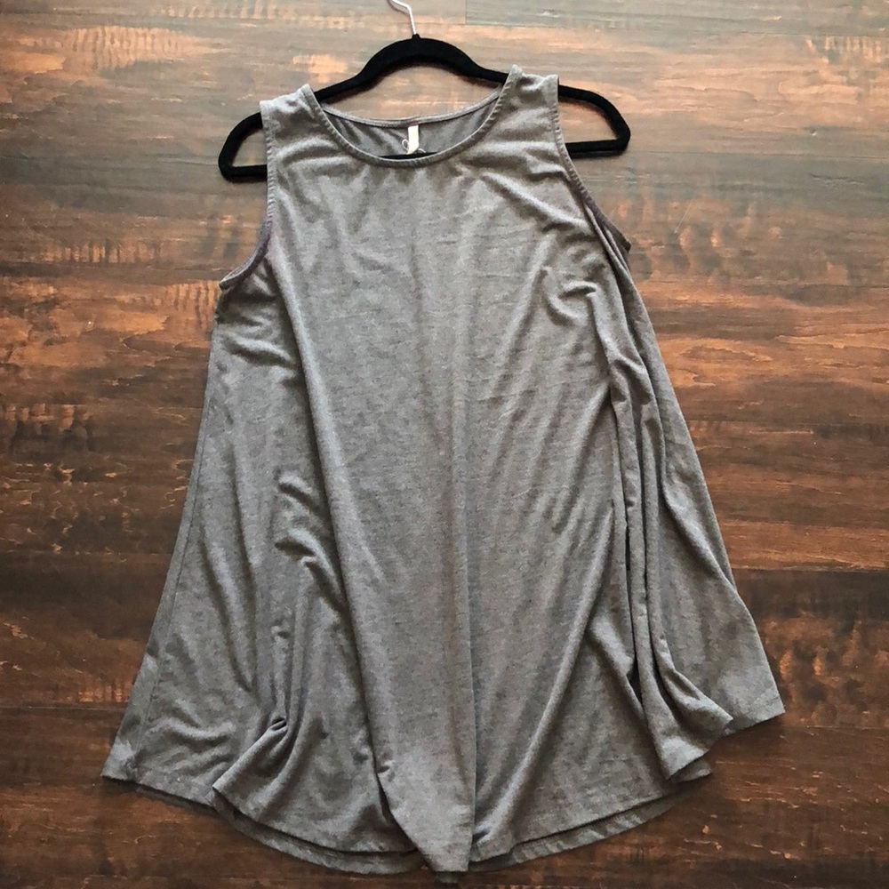 Heather Gray Swing Dress
